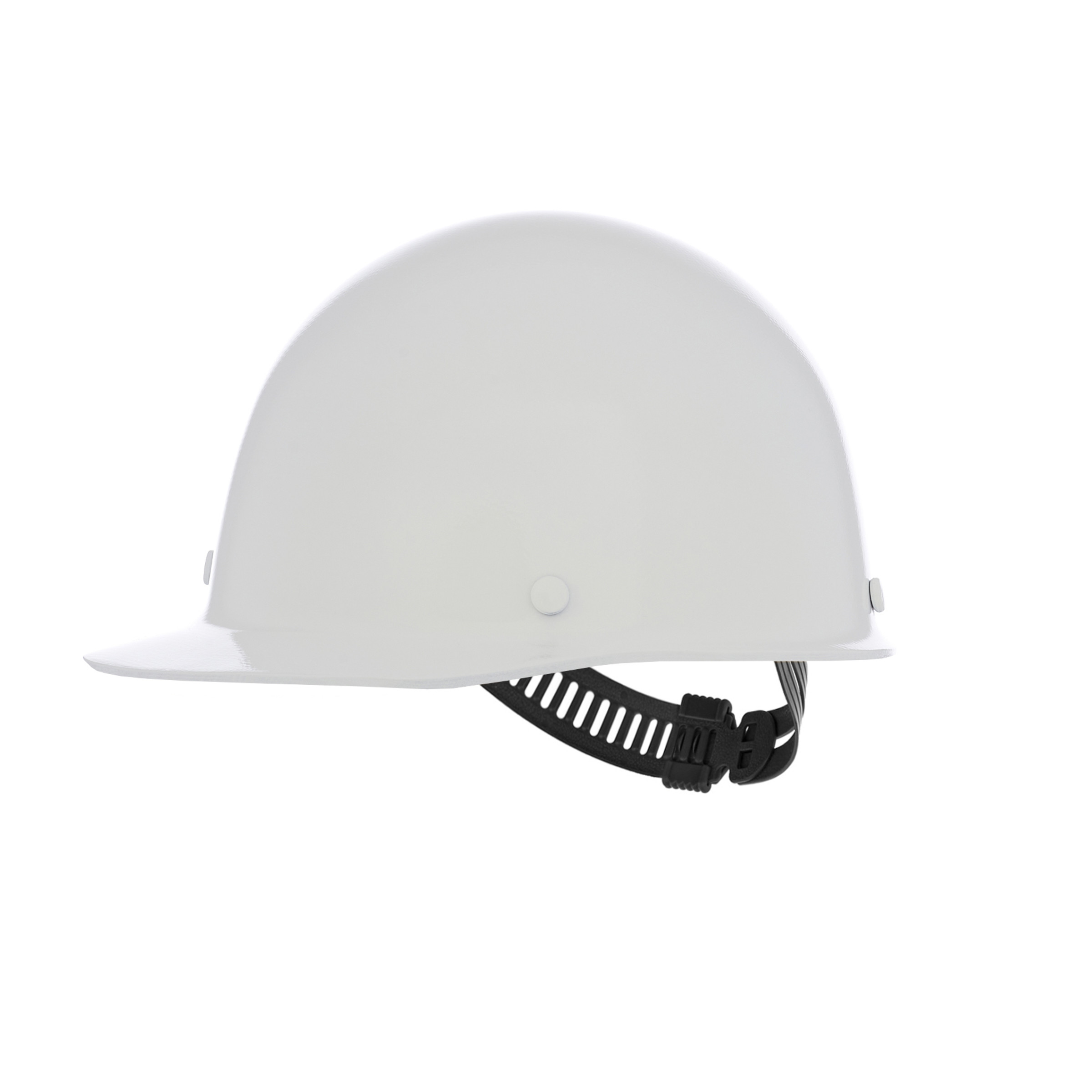 Skullgard Protective Cap White - w/ Staz-On Suspension, Standard